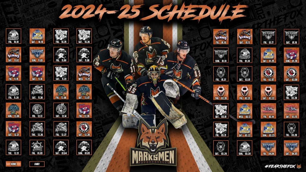 Fayetteville Marksmen vs. Birmingham Bulls