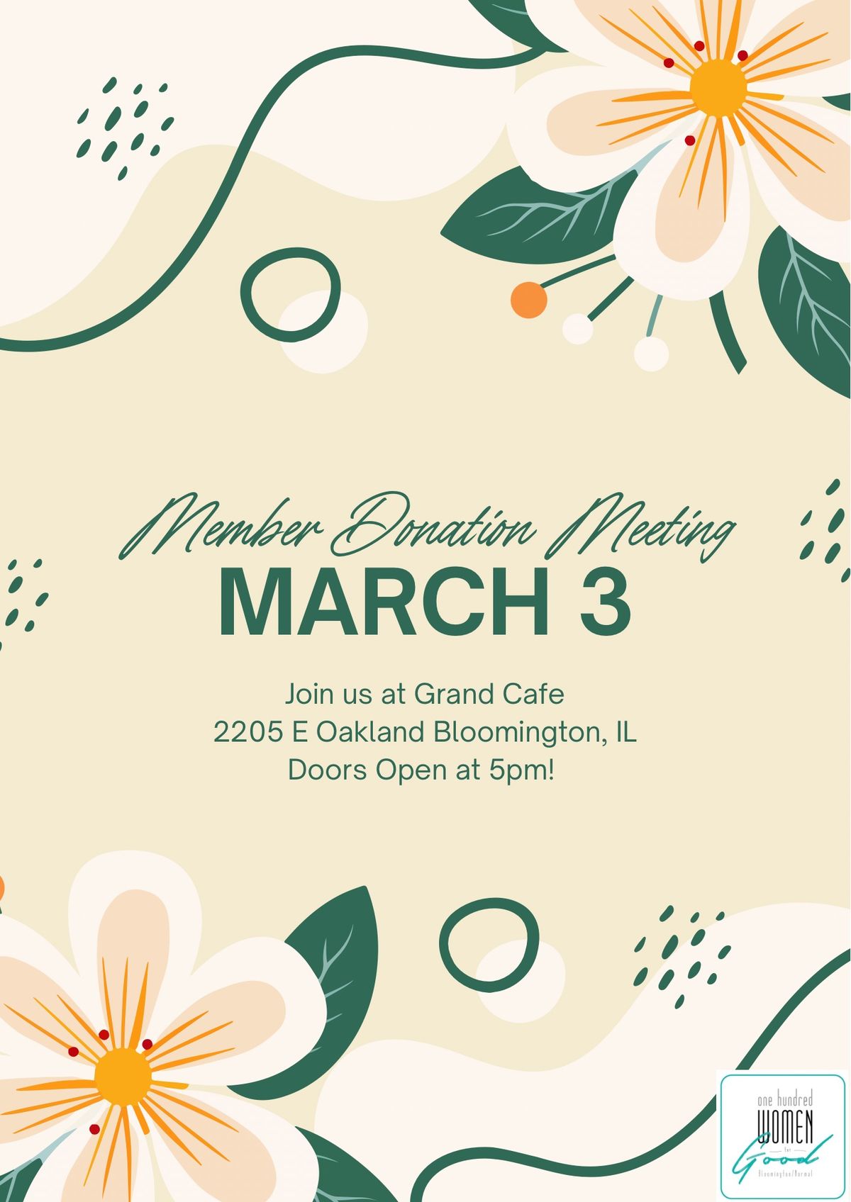 2025 Giving Season: March Giving Meeting