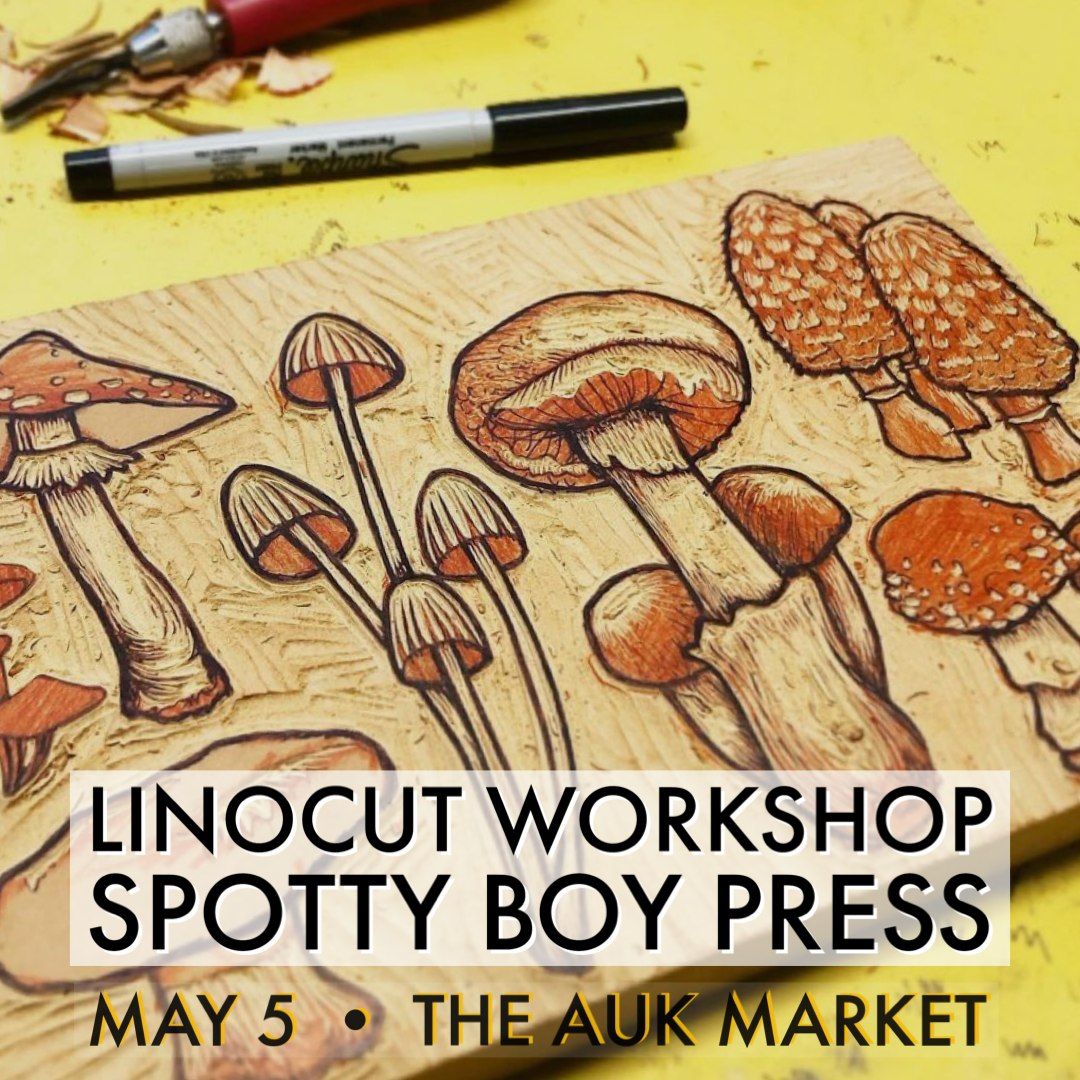 Linocut Workshop \/\/ MAY 5