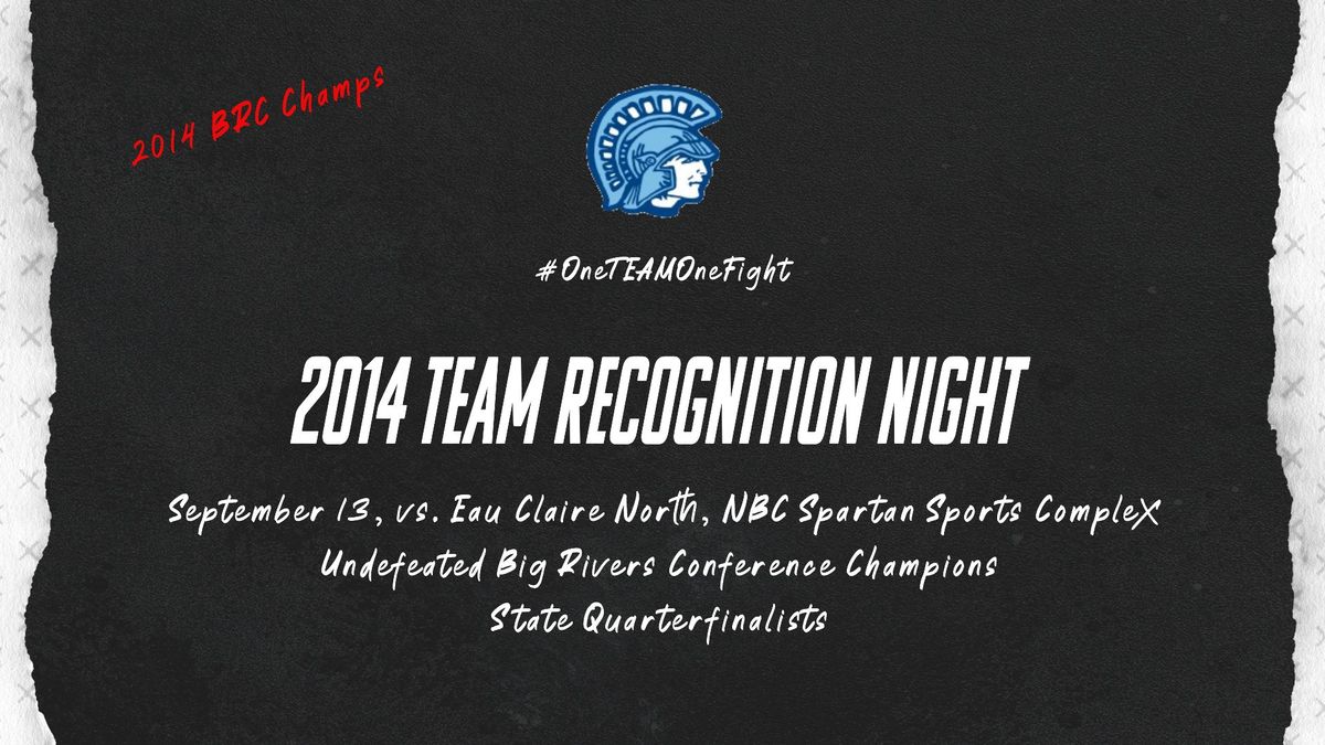 Spartan Football 2014 TEAM Recognition Night