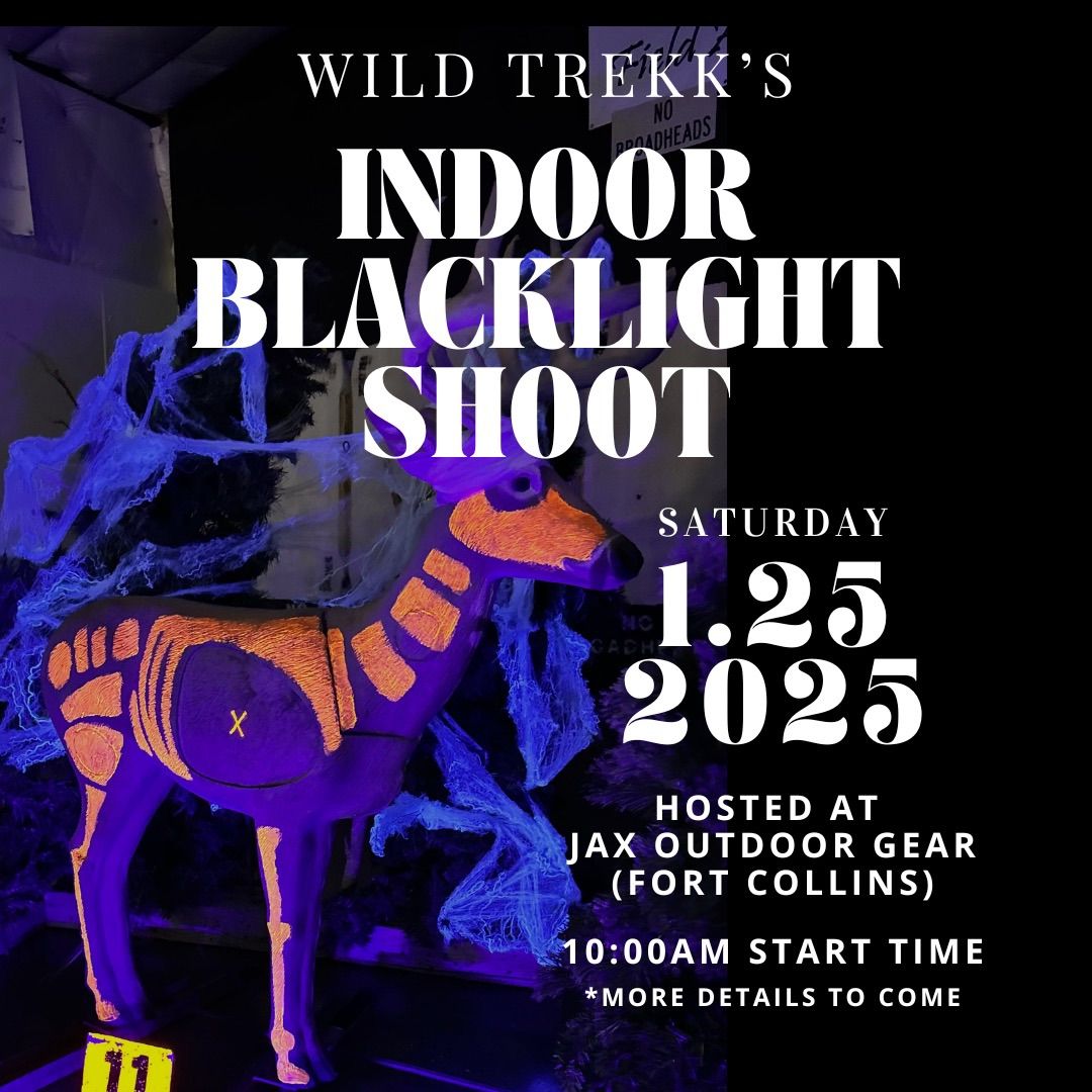 Wild Trekk\u2019s Indoor Blacklight Shoot