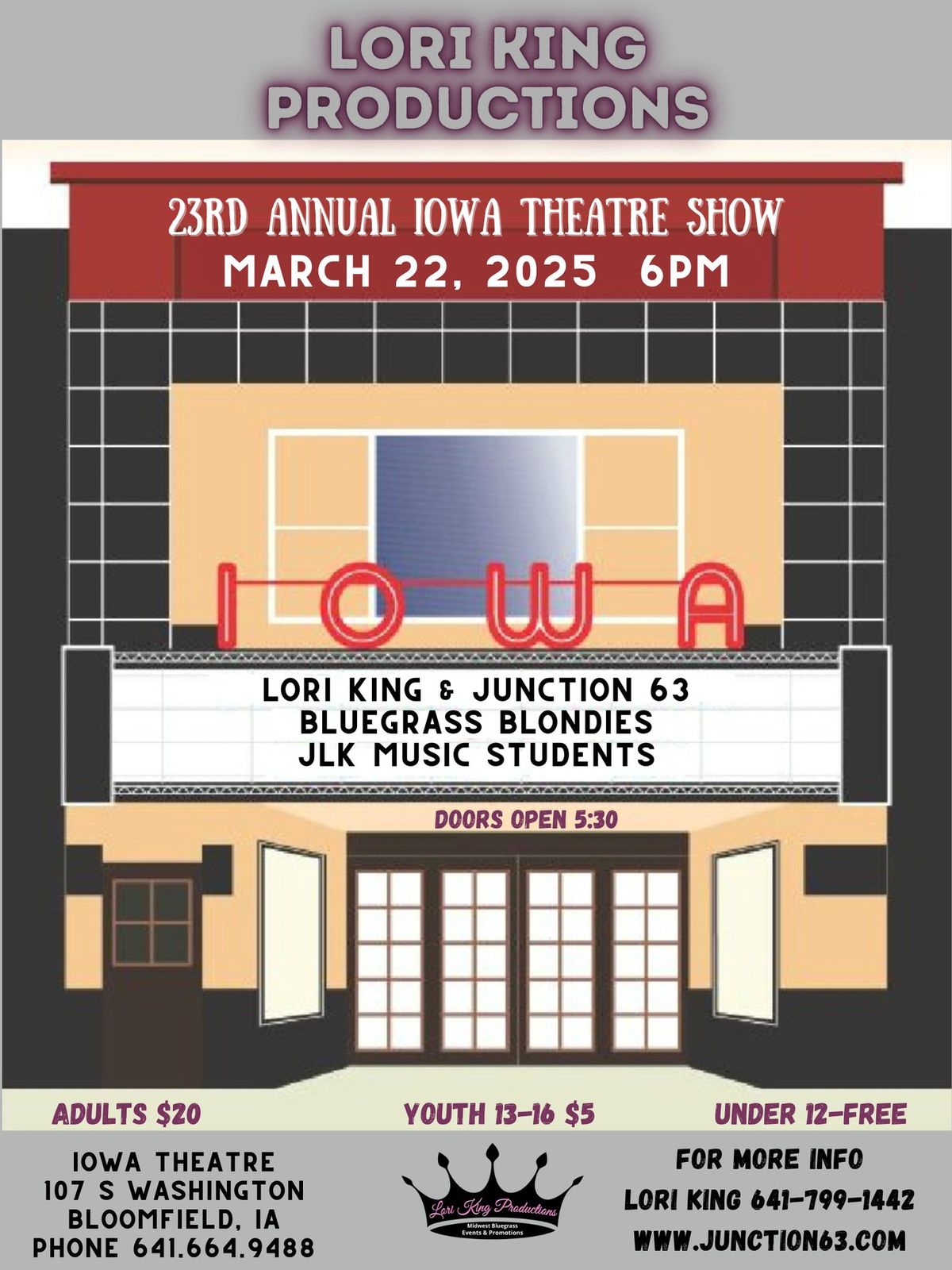 23rd Annual Iowa Theatre Show