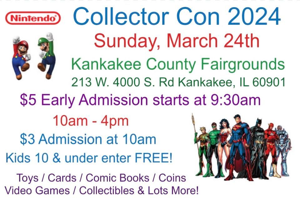 Collector Con 2024, Kankakee County Fairgrounds, 24 March 2024