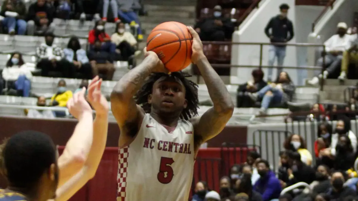 North Carolina Central Eagles at Coppin State Eagles Mens Basketball