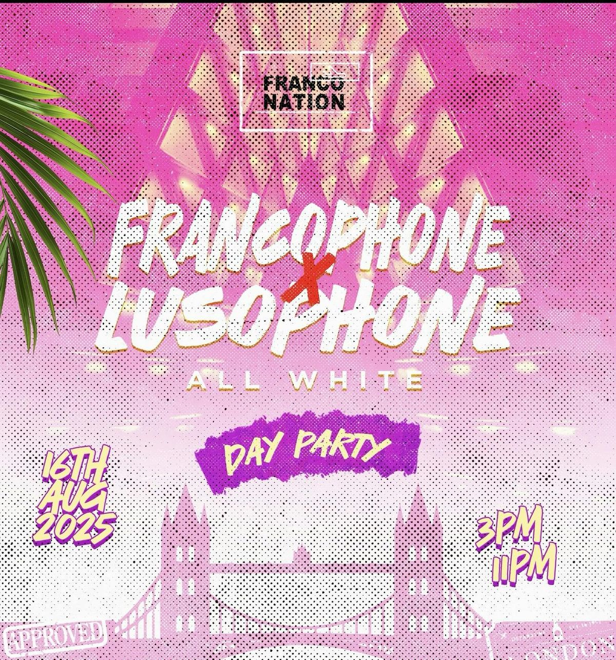 HI LONDON! \ud83c\uddeb\ud83c\uddf7 ALL WHITE DAY PARTY FRANCLUSO \ud83c\uddf5\ud83c\uddf9