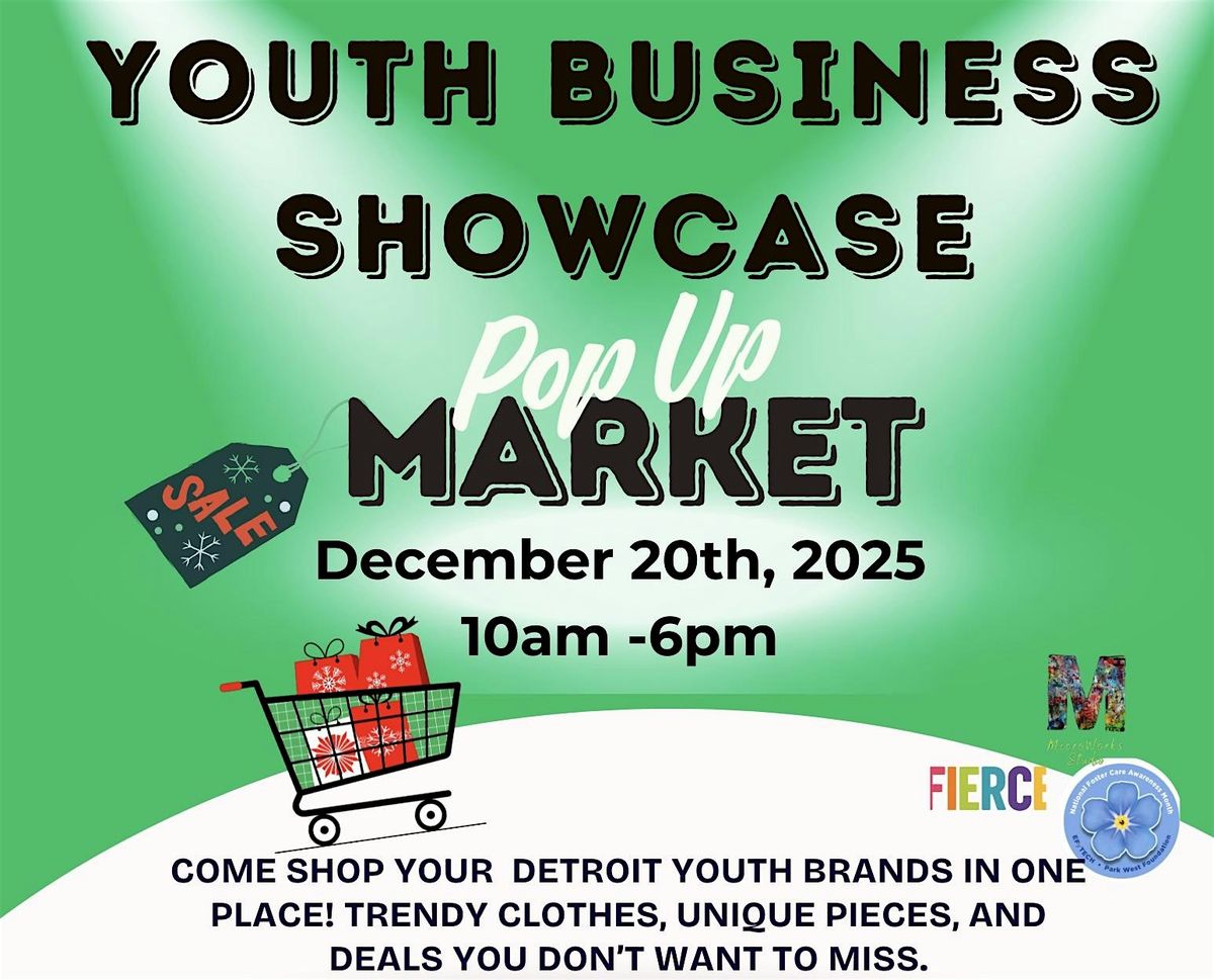 Youth Business Showcase Holiday Pop-Up Market