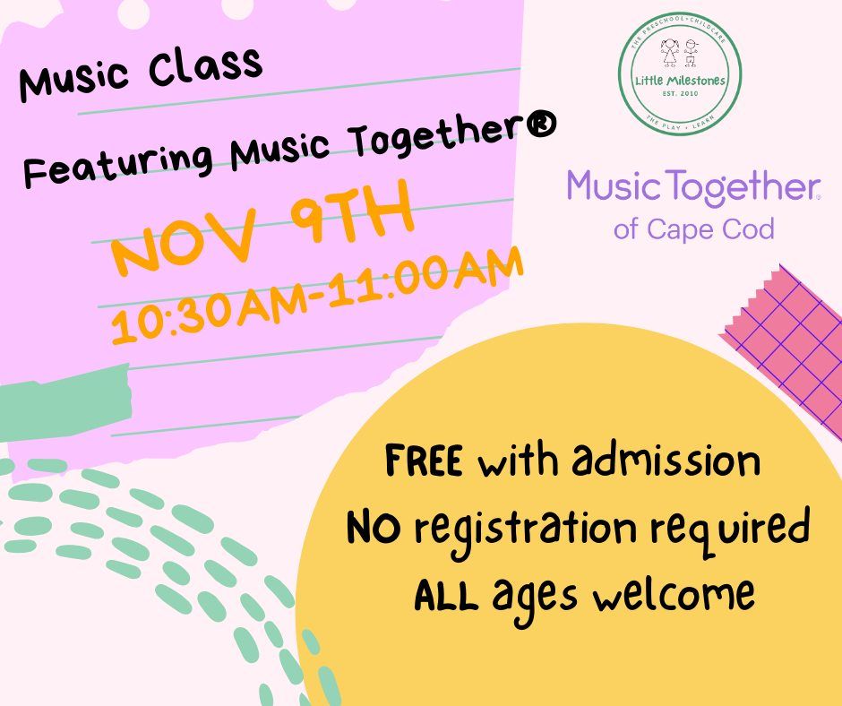 Music Class Featuring Music Together\u00ae of Cape Cod 