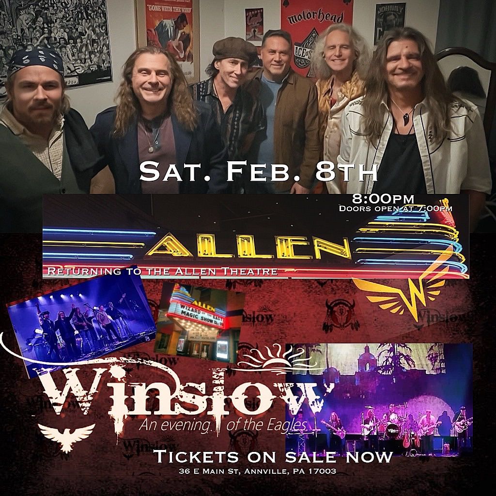 Allen Theatre Annville, PA. Winslow \u201can evening of the Eagles\u201d