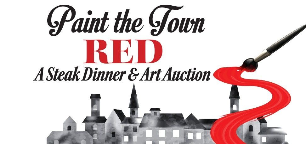 Paint the Town RED: A Steak Dinner and Art Auction