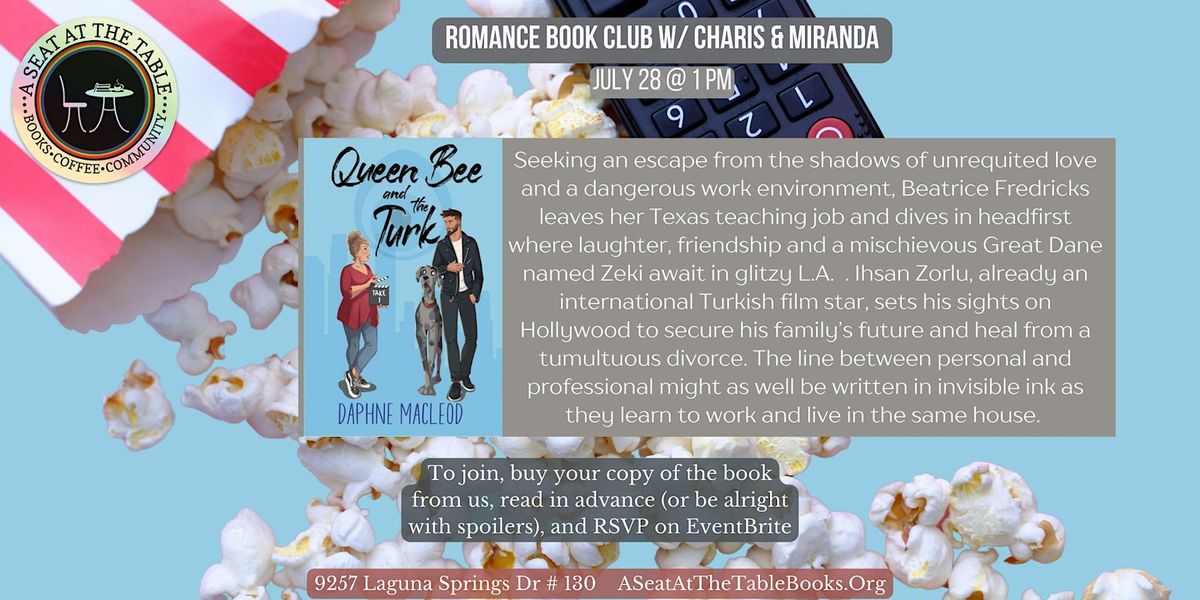 Romance Book Club w\/ Charis + Mira: Queen Bee and the Turk
