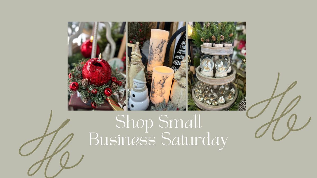 Small Business Saturday