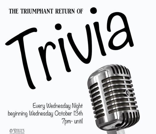 April Trivia Thos O Reillys Public House Sandy Springs 21 April 21