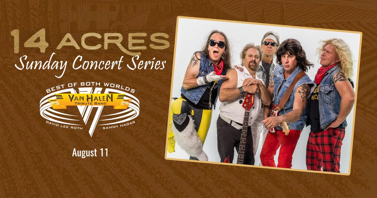 Best Of Both Worlds [Van Halen tribute] at 14 Acres Vineyard & Winery