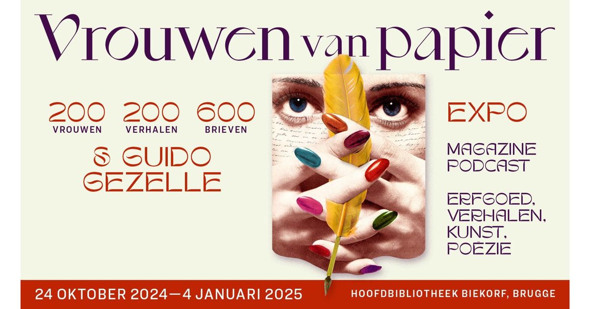 Openingsavond 'Vrouwen van papier'