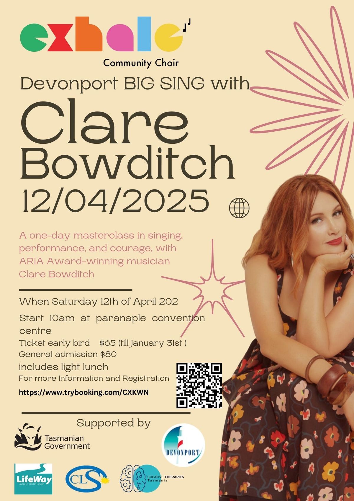 Devonport BIG SING with Clare Bowditch