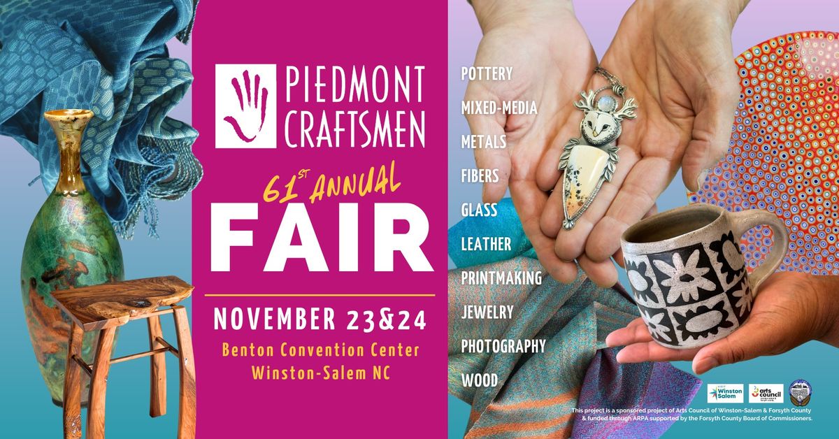 Piedmont Craftsmen's 61st Annual Fair