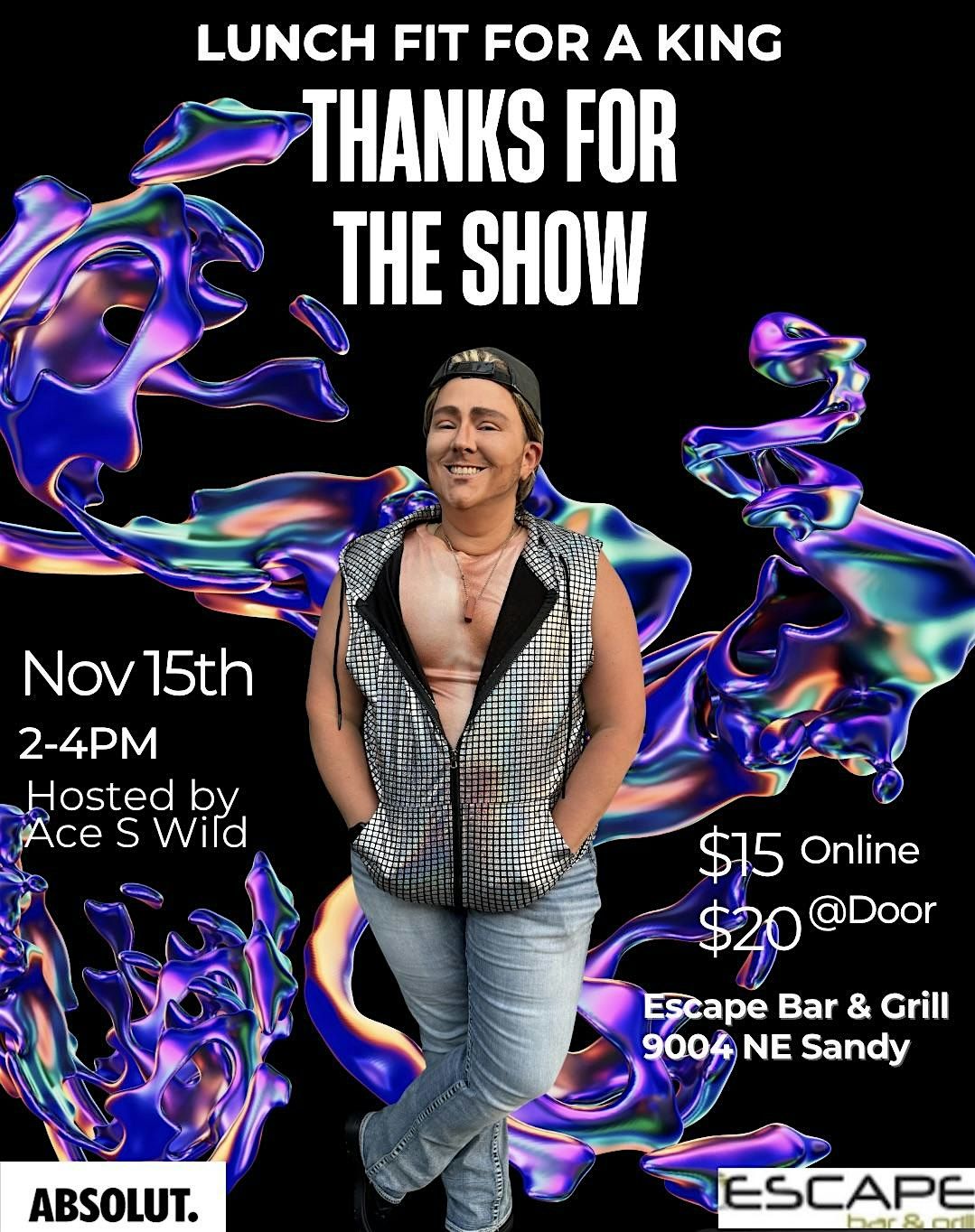 Lunch Fit For a King; Thanks For The Show!