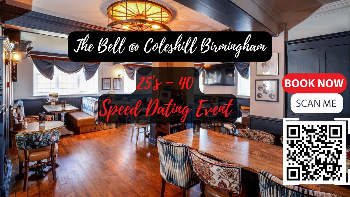 25\u2019s - 40 Speed Dating Event Coleshill 