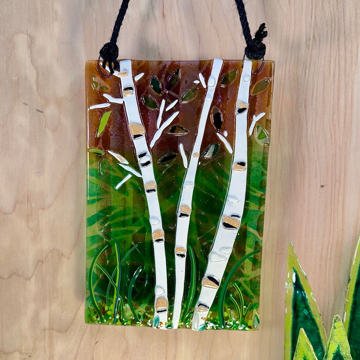 Back to Glass Fused Glass Birch Tree Workshop