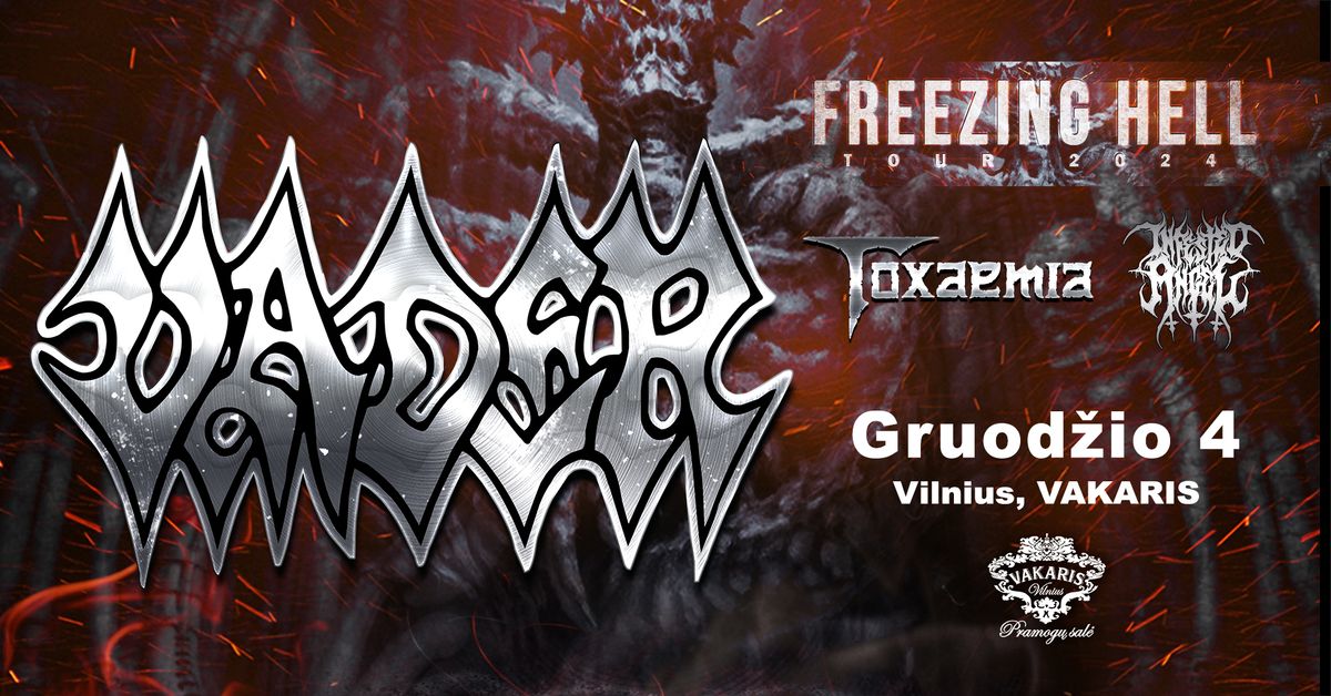 VADER - Freezing Hell Tour 2024 - Vilnius