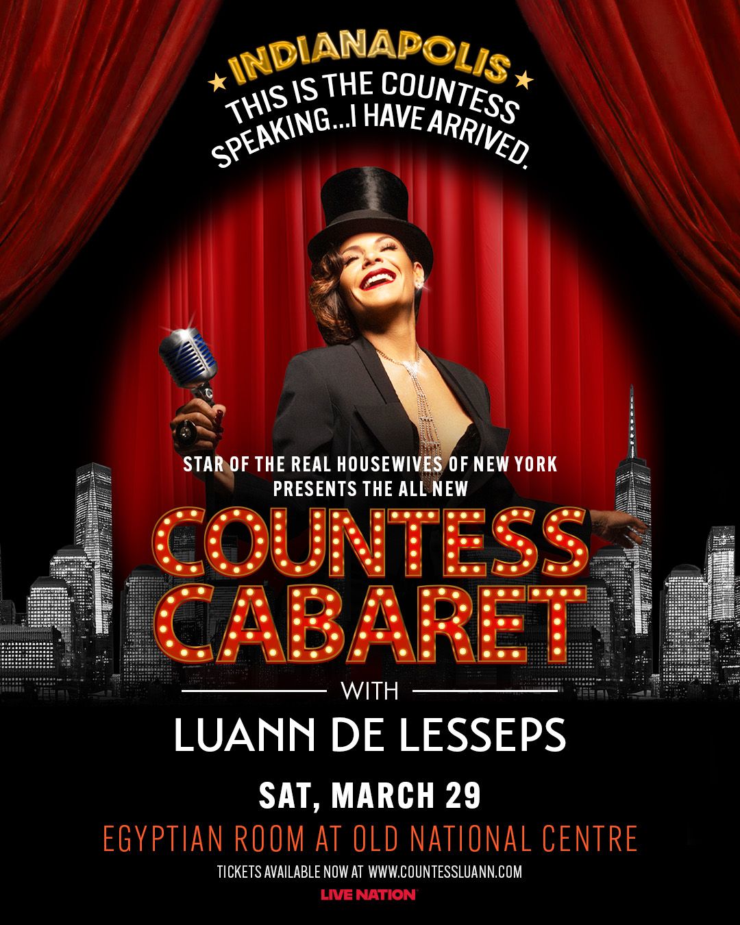 Countess Cabaret with Luann de Lesseps