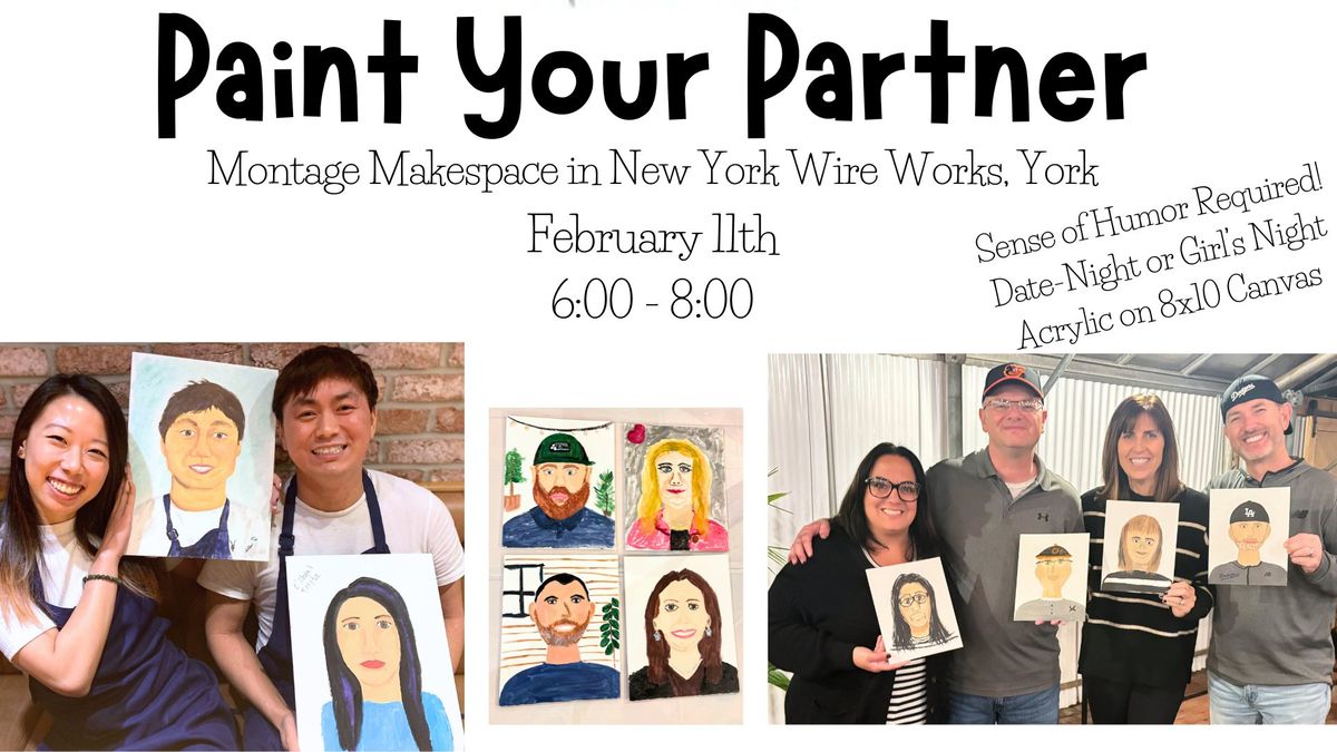 Paint Your Partner Valentine's or Galentine's Paint Night