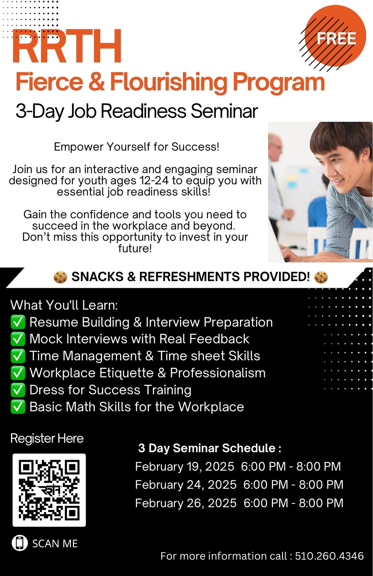 FREE!!! 3-Day Job Readiness Seminar 