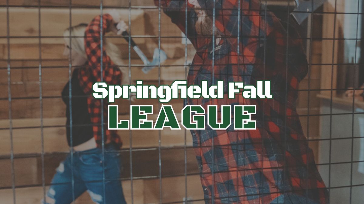 Springfield Fall Axe Throwing Group League