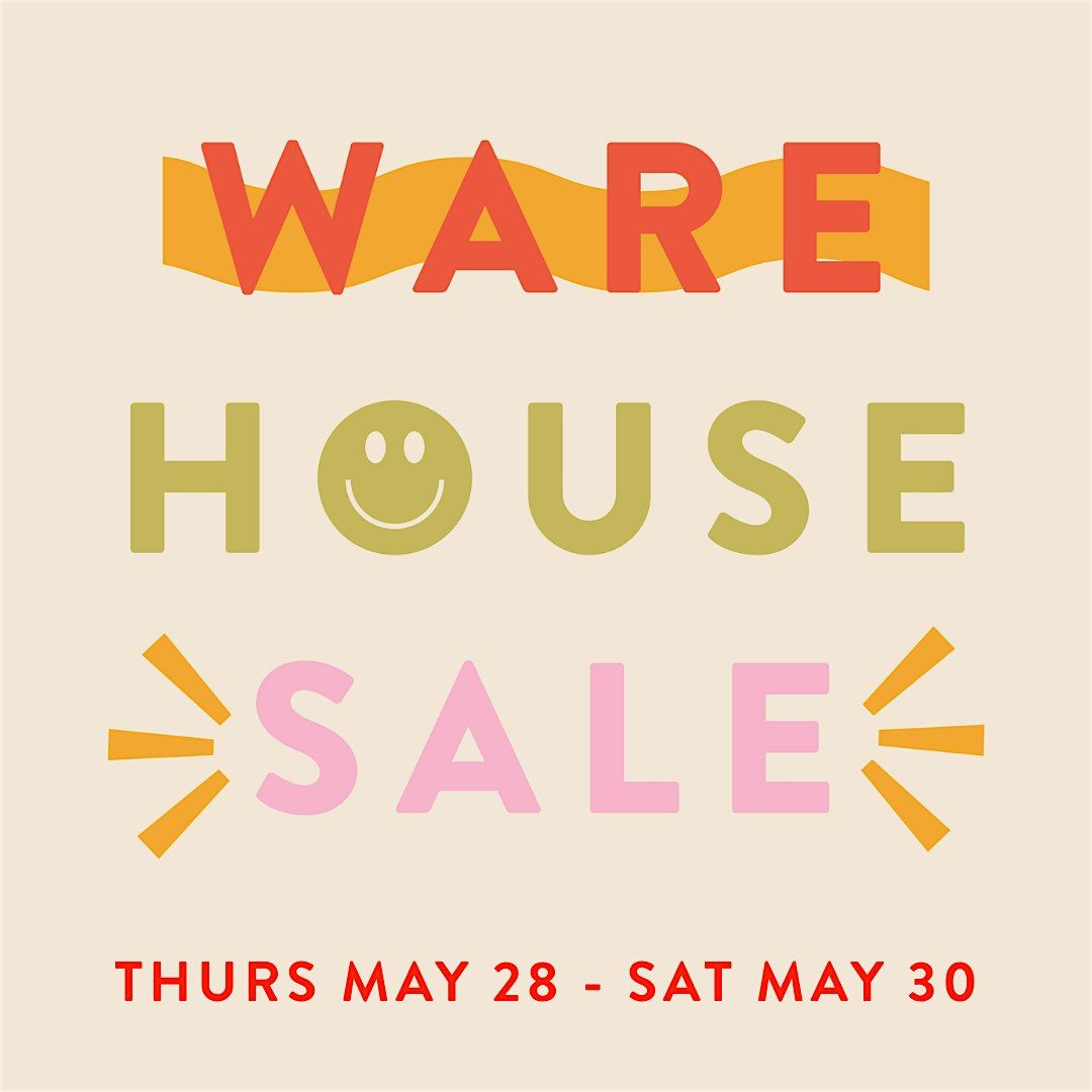 THU, MAY 28 Warehouse Sale \u2013 Greeting Cards, Stationery, Gift Wrap