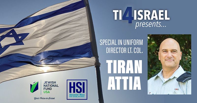 TI4Israel Presents: Special in Uniform Director Lt. Col. Tiran Attia