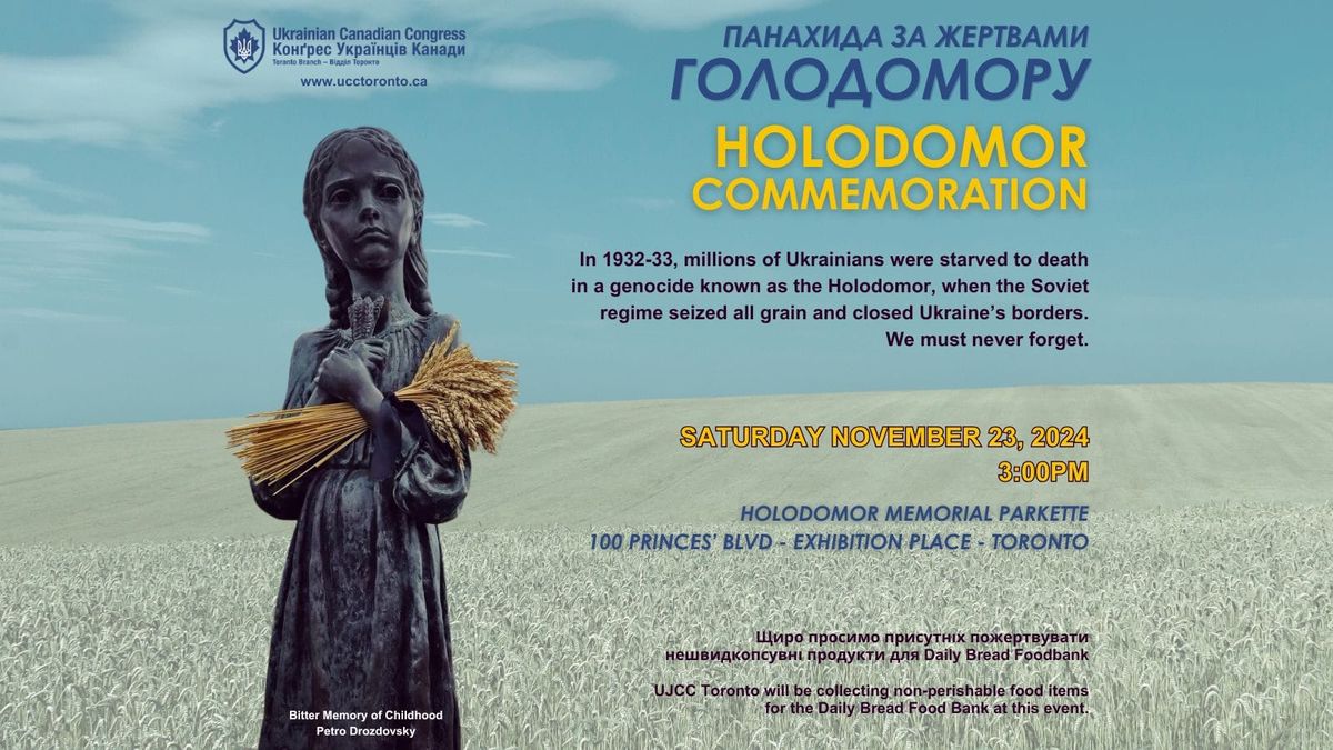 Holodomor Commemoration