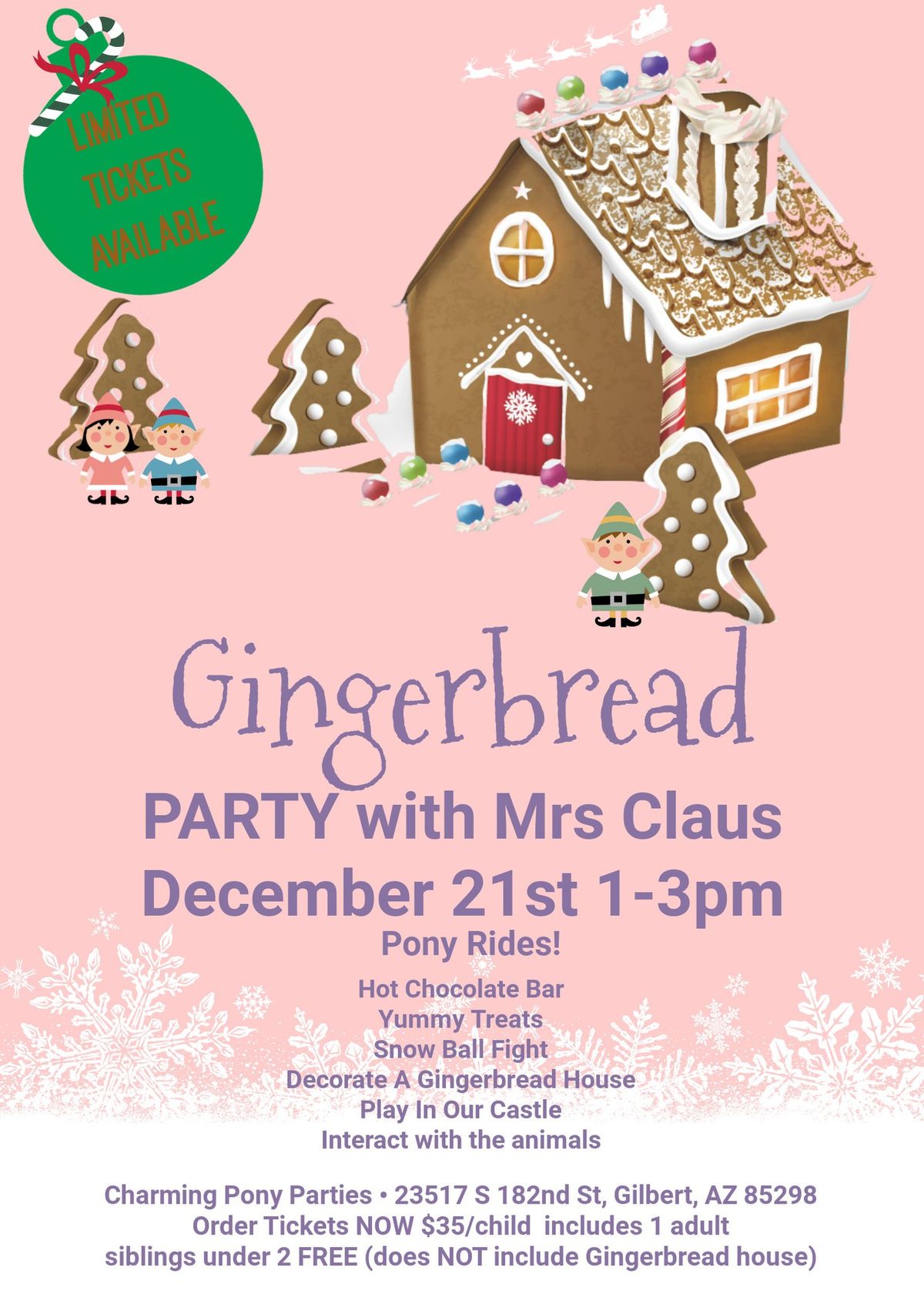 Annual Gingerbread Party