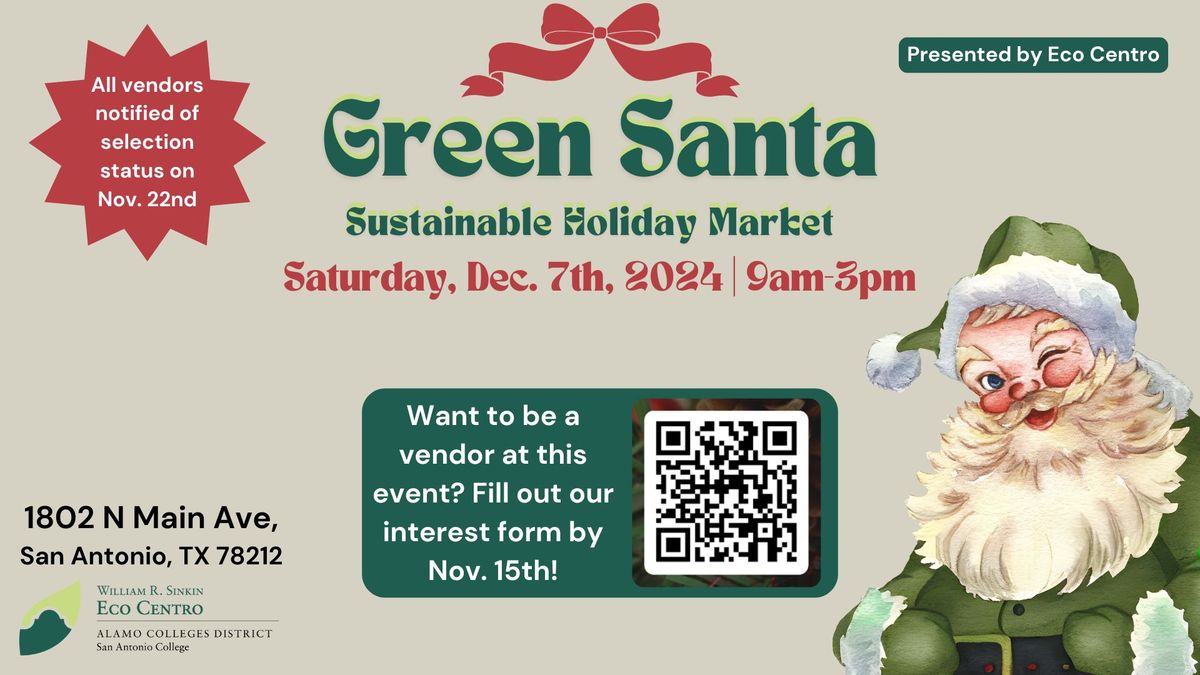 Green Santa Sustainable Holiday Market