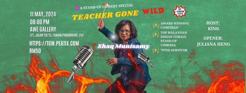 TEACHER GONE WILD - A STAND-UP COMEDY SPECIAL!
