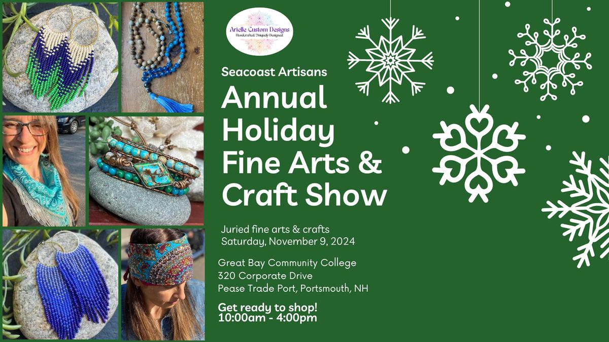 Arielle Designs at Annual Holiday Fine Arts & Craft Show