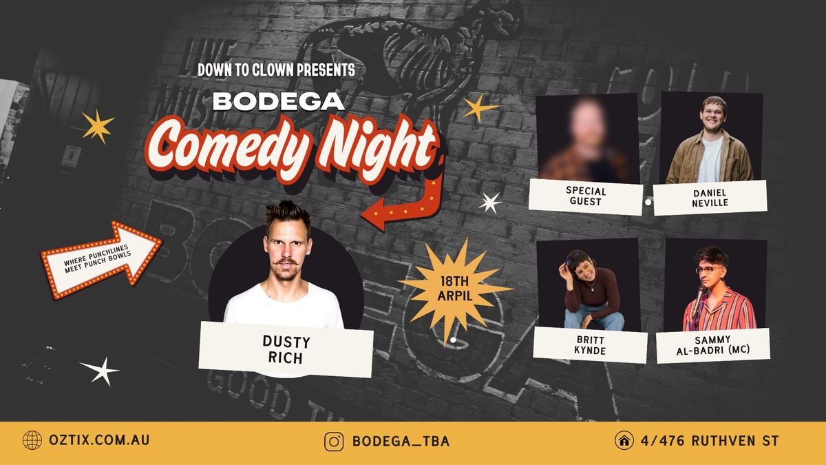 Down To Clown Presents: Bodega Comedy Night