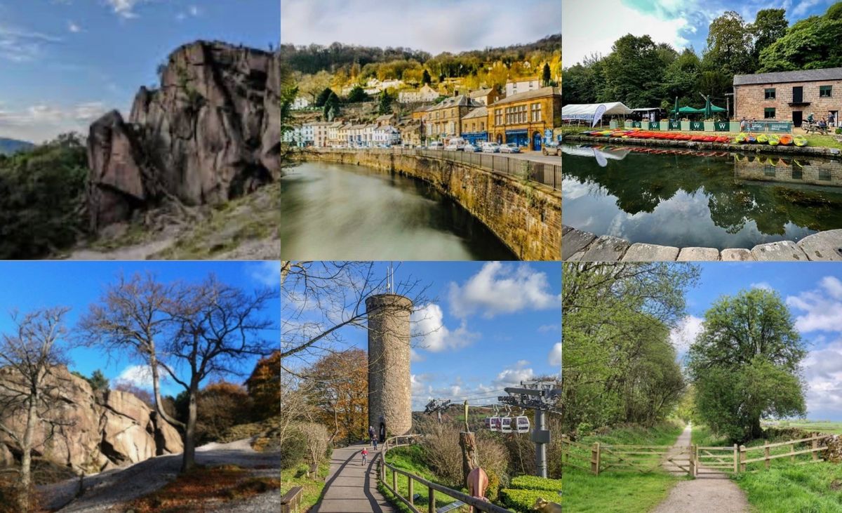 Matlock Bath & Cromford hike (Peak District) - Wednesday 4th June