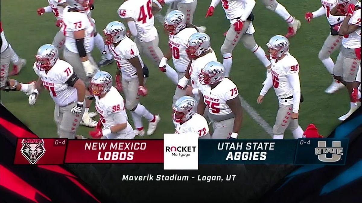 New Mexico Lobos at Utah State Aggies Football