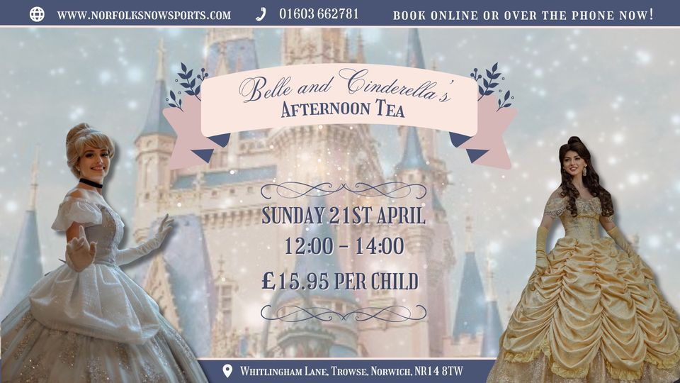Belle and Cinderella's Afternoon Tea