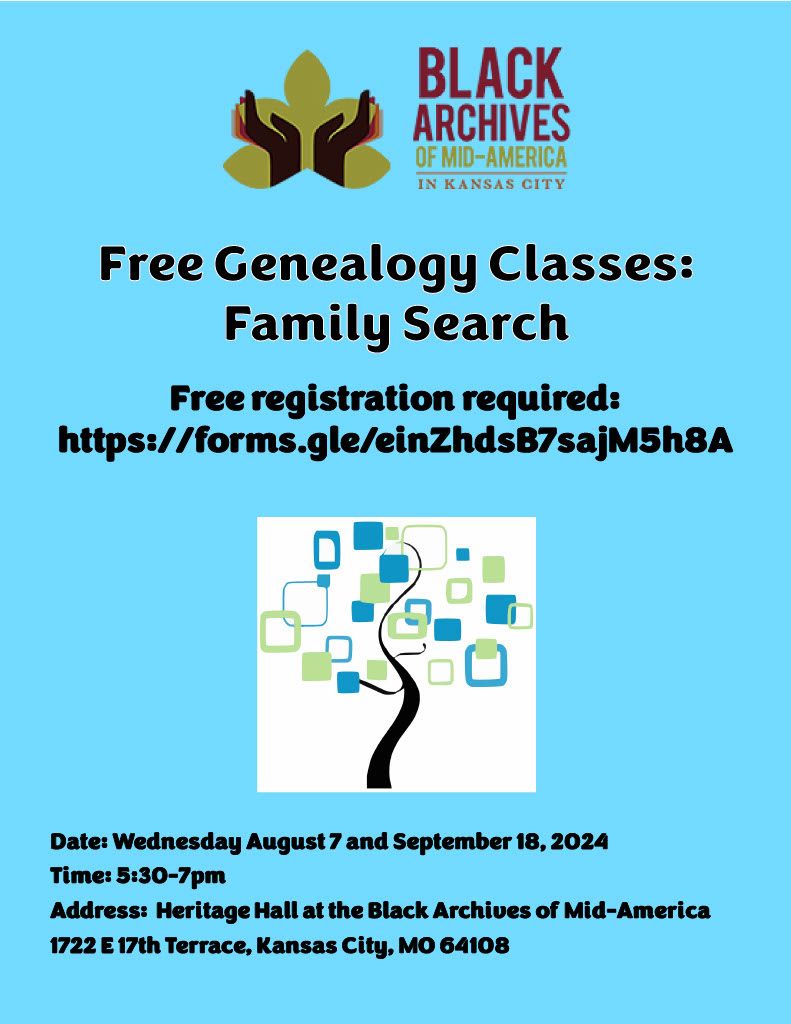 Free Genealogy Class - Research Assistance