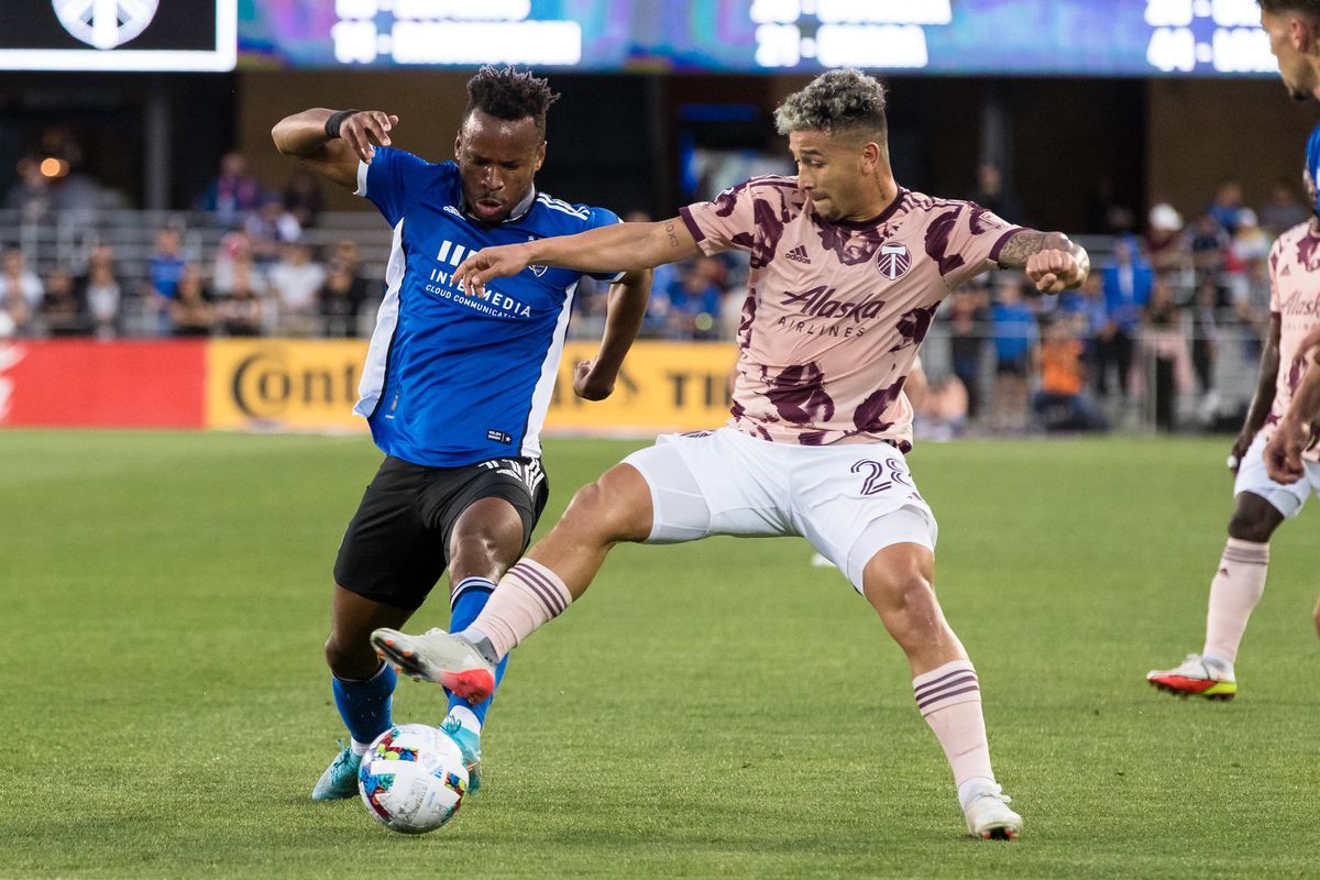 San Jose Earthquakes at Portland Timbers