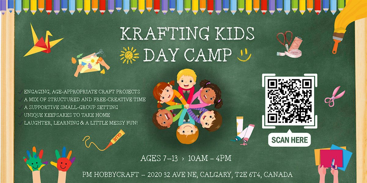 Krafting Kids: Build-a-Buddy Camp- PM Hobbycraft