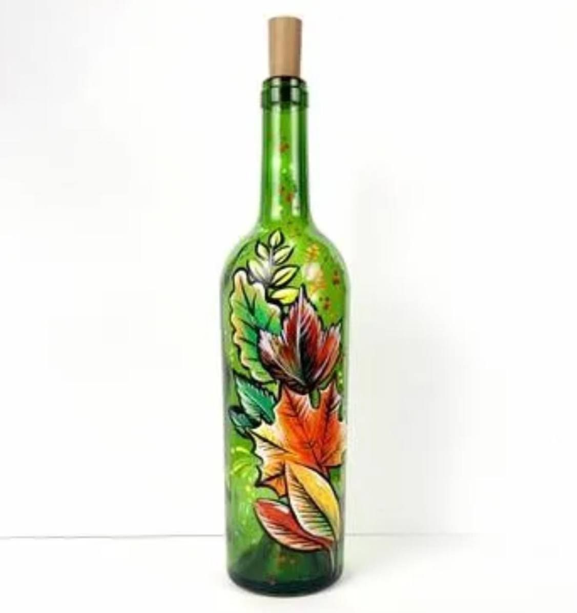 Paint Nite Bottle Event- "Fall Leaves" 