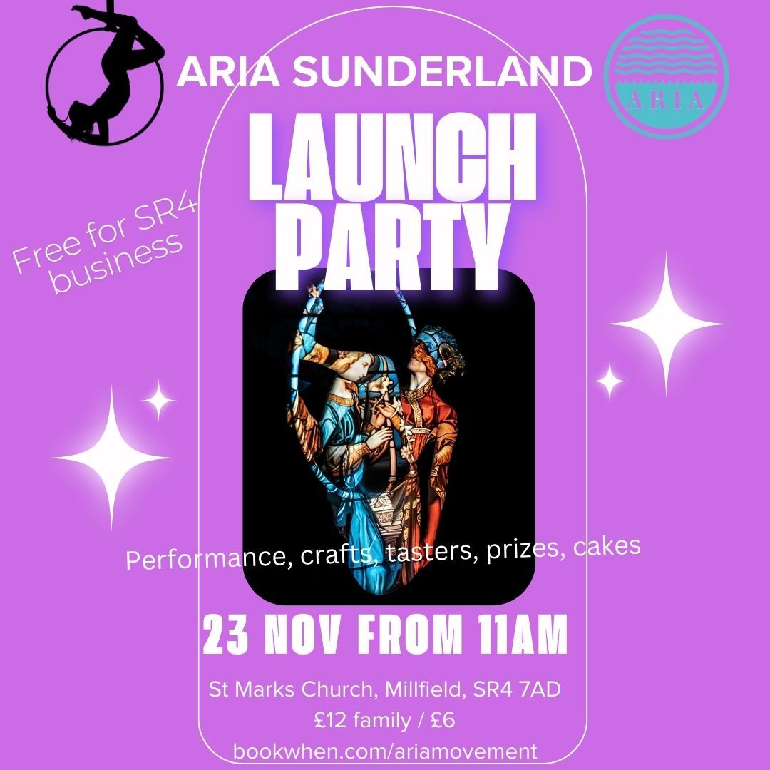 Aria Sunderland: Launch Celebration  