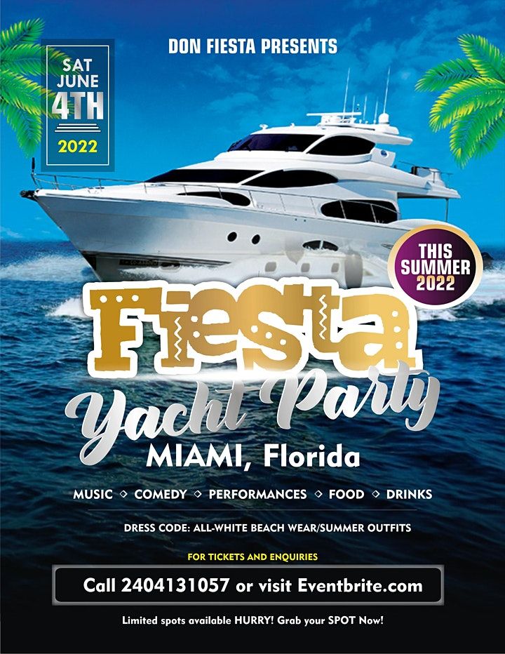 all white yacht party miami