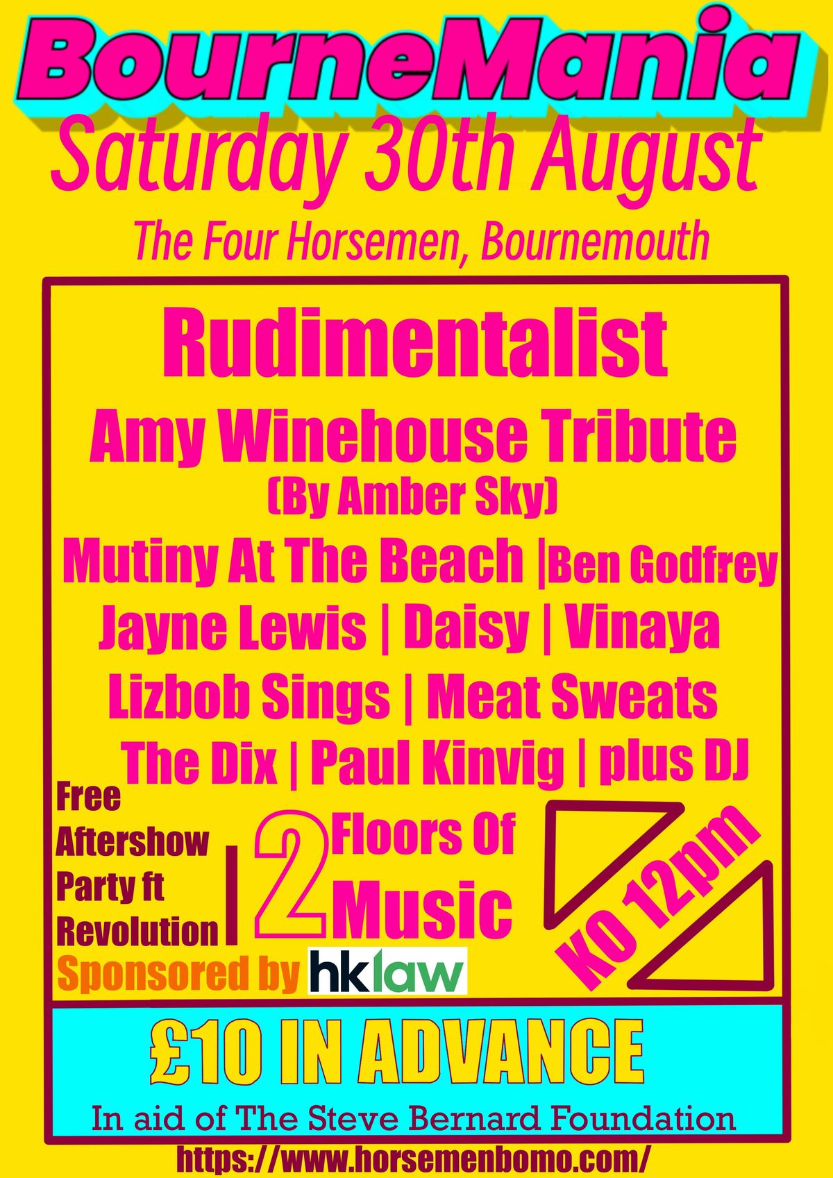 Bourne Mania Day Festival