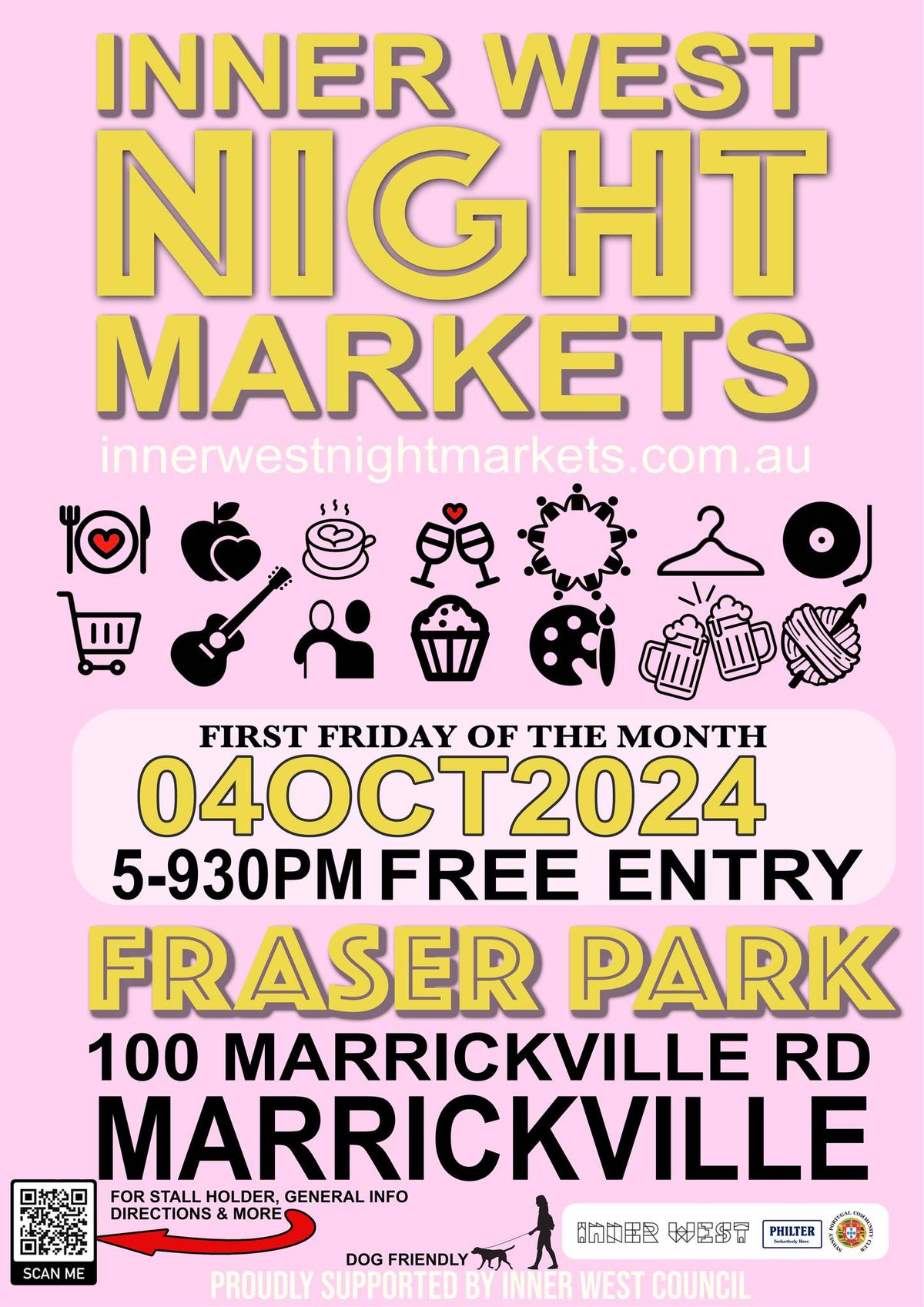 Inner West Night Markets 04OCT24 FREE ENTRY