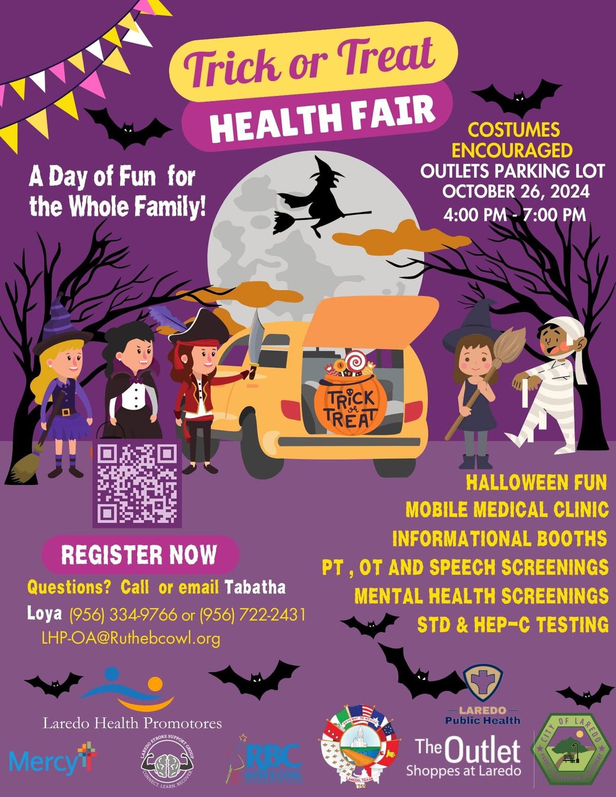 Laredo Health Promotores Halloween Healthfair