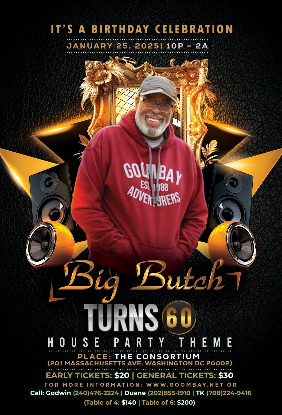 Goombay Butch turns 60