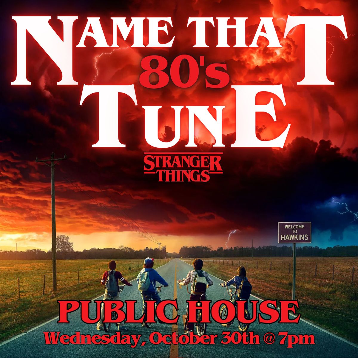 80's Name That Tune @ Public House (Davenport, IA) \/ Wed Oct 30th @ 7pm